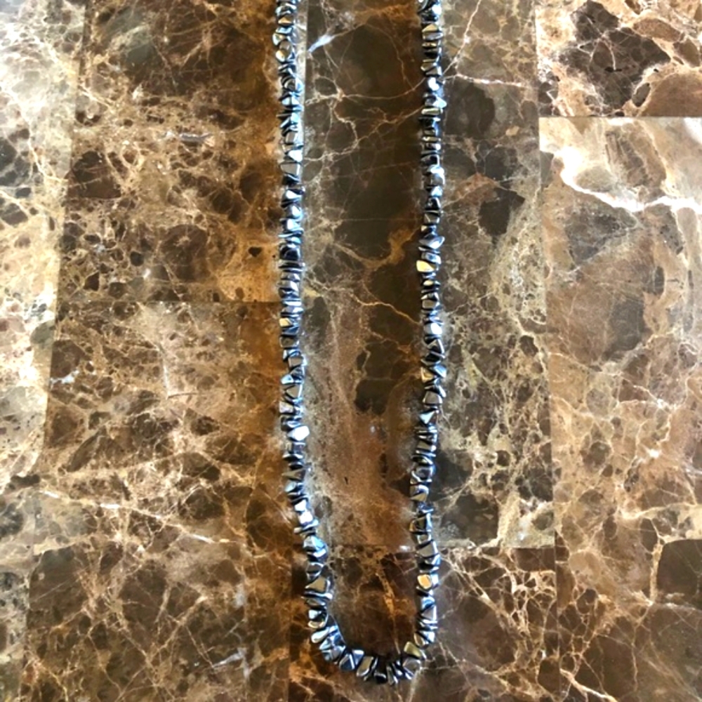 Hematite Gemstone Necklace